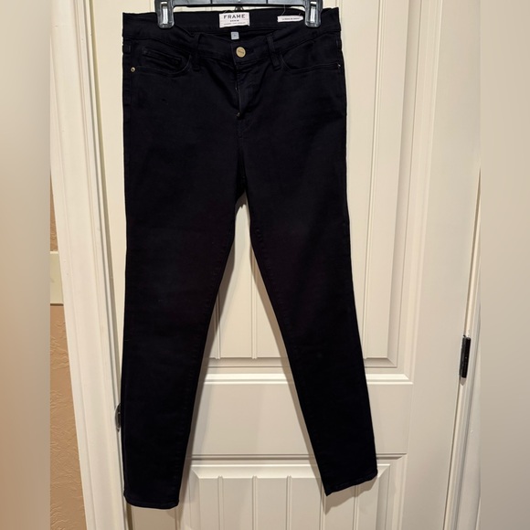 Frame Black Denim Jeans - Picture 1 of 2